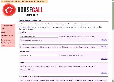 Housecallcontrolpanel